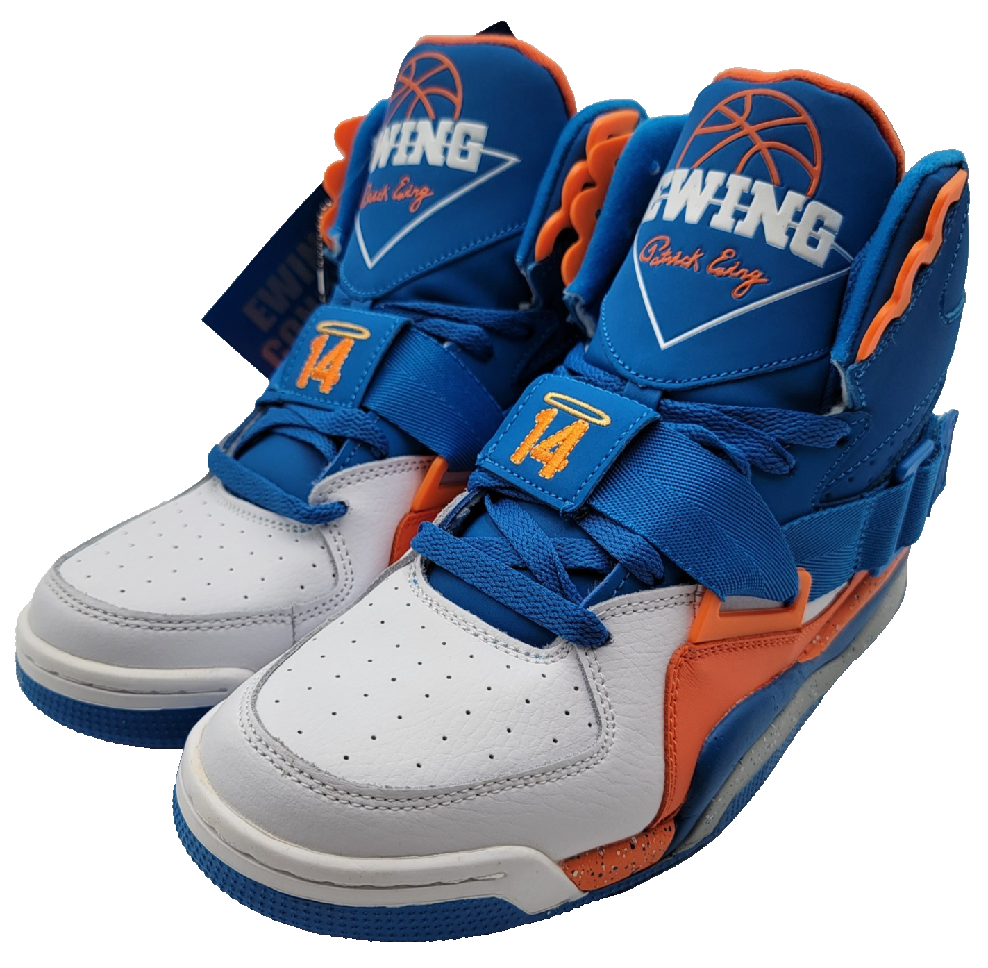 Ewing Concept x Anthony Mason Tribute Blue Orange Men Size 8.5 New 1EW902371320