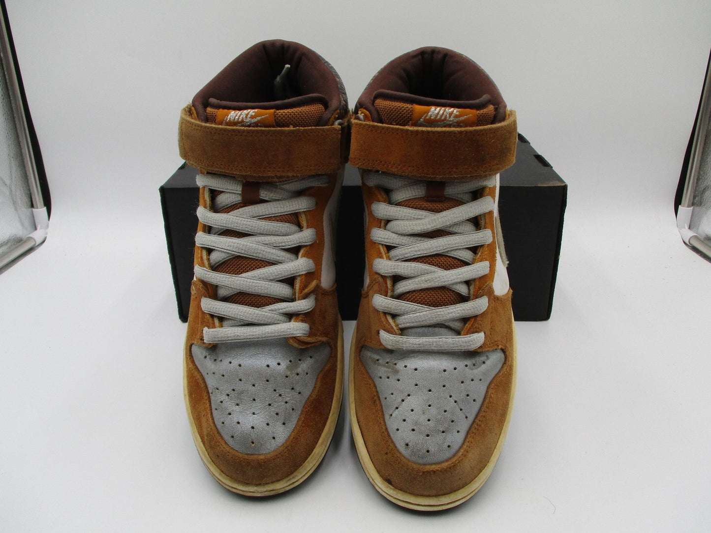 Vintage Nike Dunk Mid Pro SB 'Fender Bass' Sz 10 314383 102 Skate 2000s 1G24