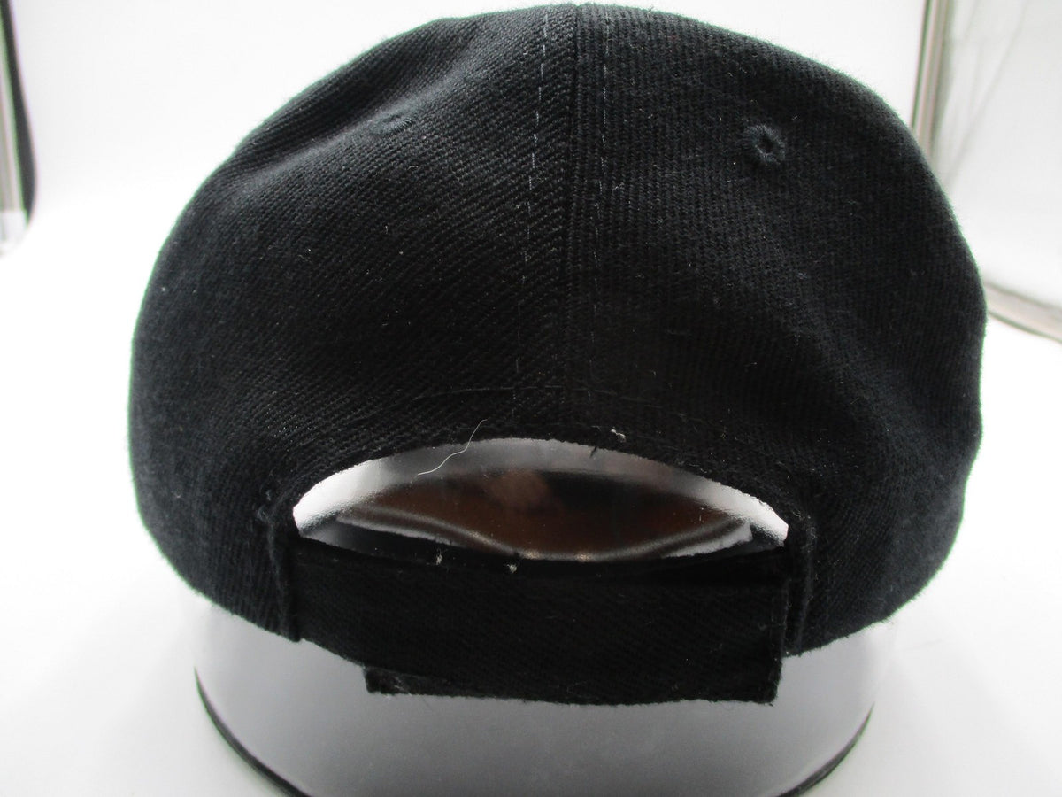 Native Pride Hat Cap Strap Back Mens One Size Black Wolf Feathers Embroidered6