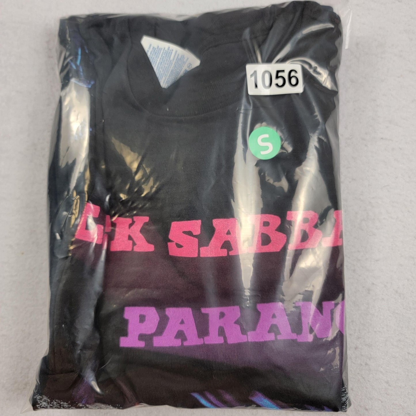 2 Pack Black Sabbath Paranoid & Ozzy Osbourne TShirt Mens Small Black