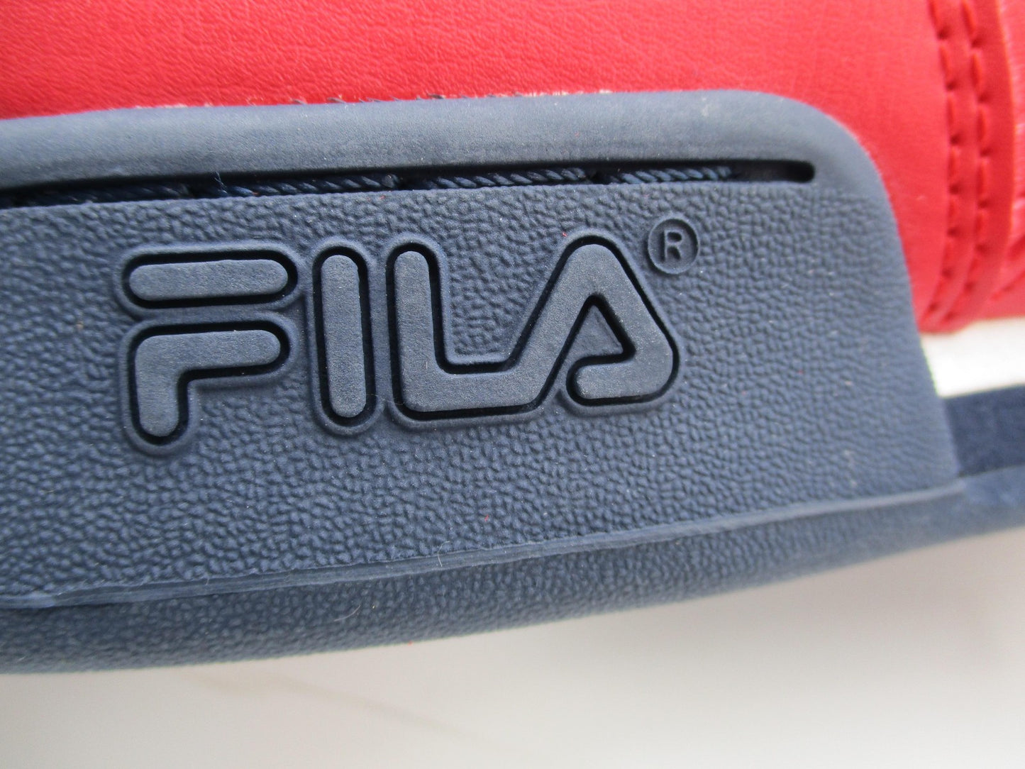 Fila Original Fitness Shoes Mens Size 10.5 Red Navy White Casual Sneakers10