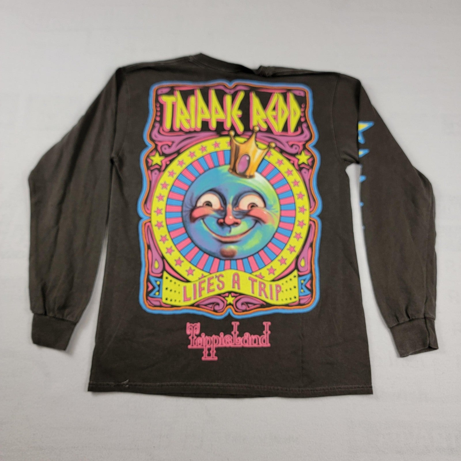 2 Pack Bundle Trippy Mens Medium Shirts Led Zeppelin & Trippie Redd