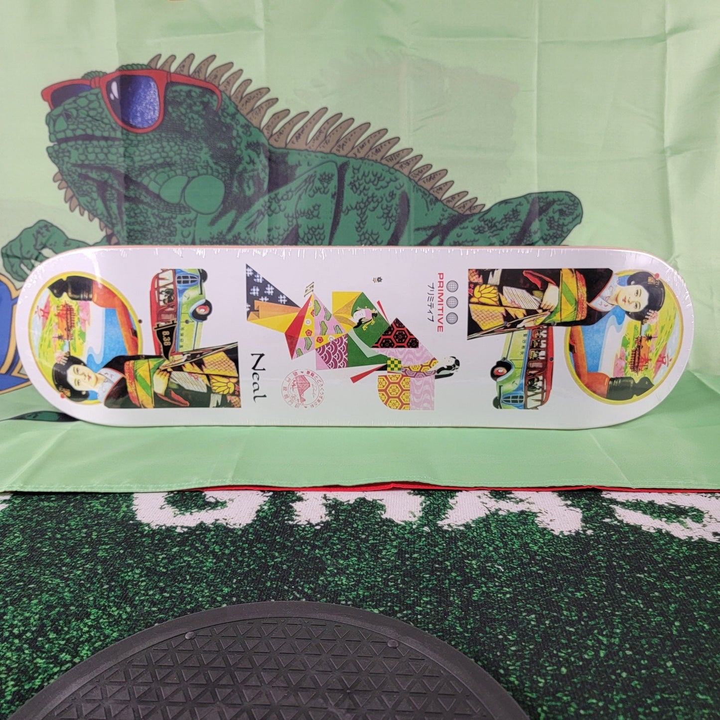 Primitive Skateboard Deck Neal Far East 8.38"4