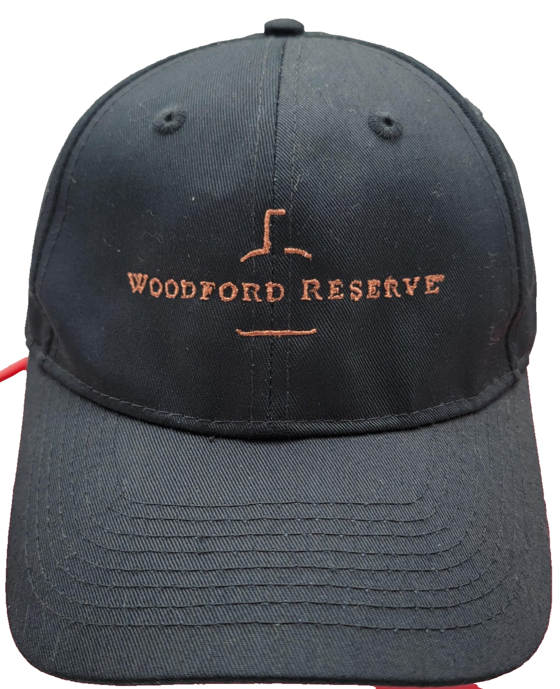 Woodford Reserve Hat Cap Strap Back Black Embroidered Promo Adjustable Mens0