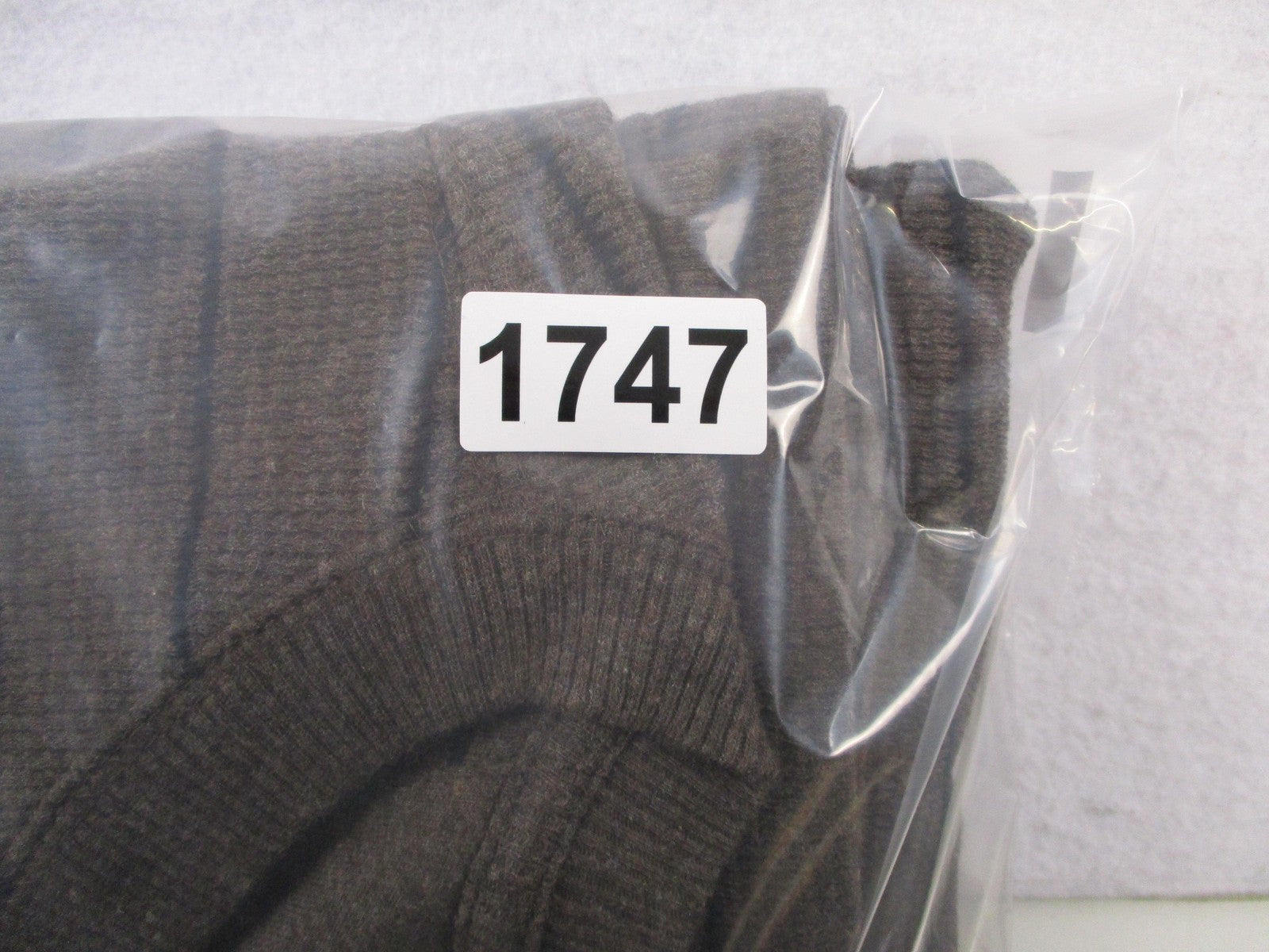 Eddie Bauer Sweater Mens 2XL Brown Thermal Stripe Waffle Knit Pullover11