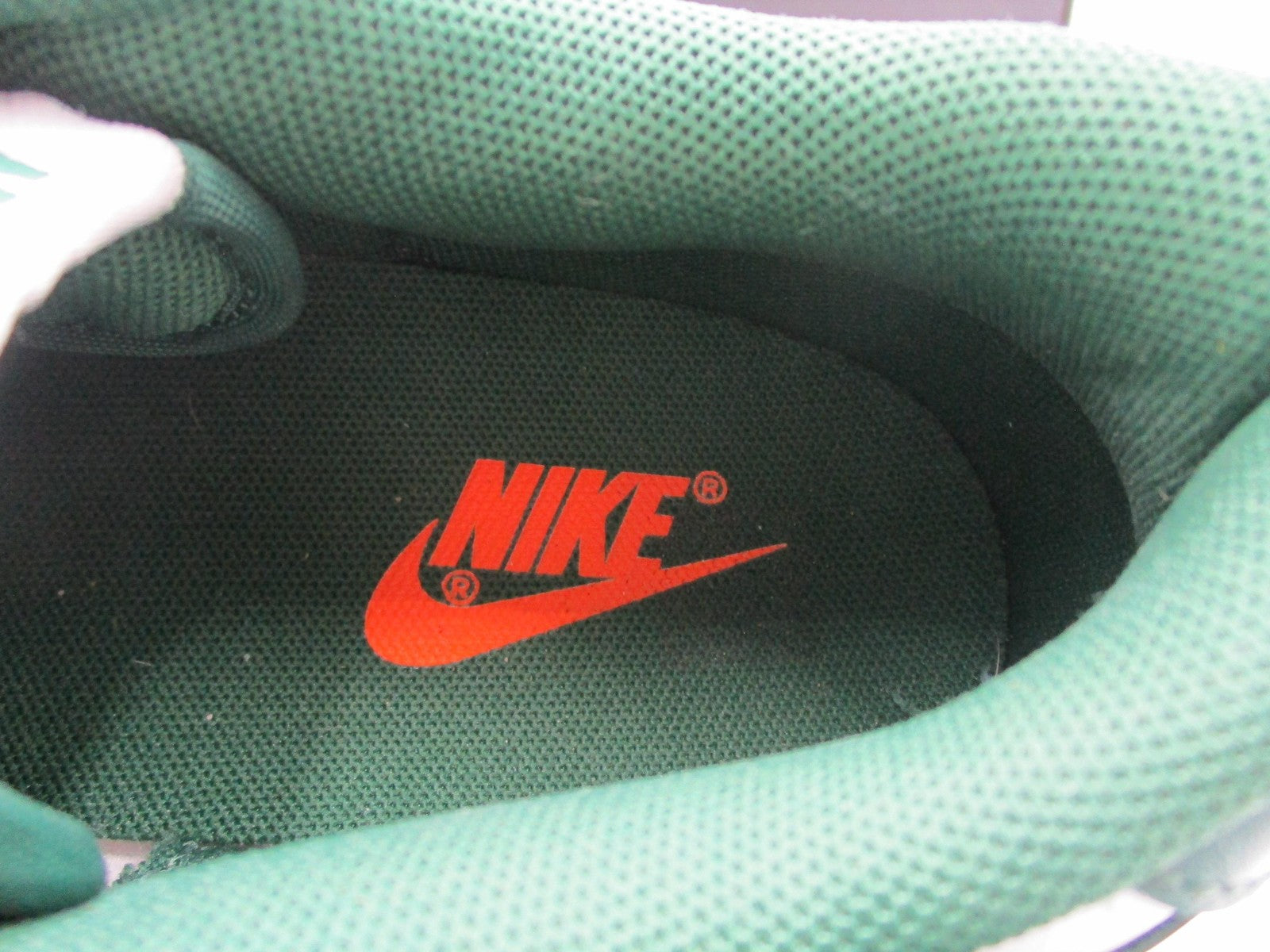 Nike Dunk Low 'Michigan State' Size 9 White Team Green Basketball DD1391101 1E911