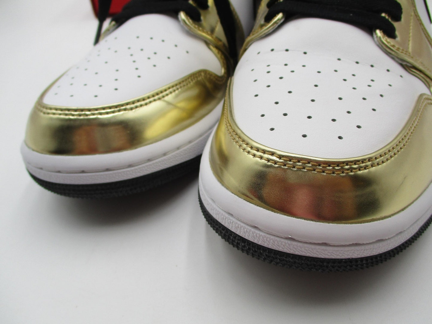Nike Air Jordan 1 Mid SE Metallic Gold Shoes Men's Size 12 DC1419-700 1F89