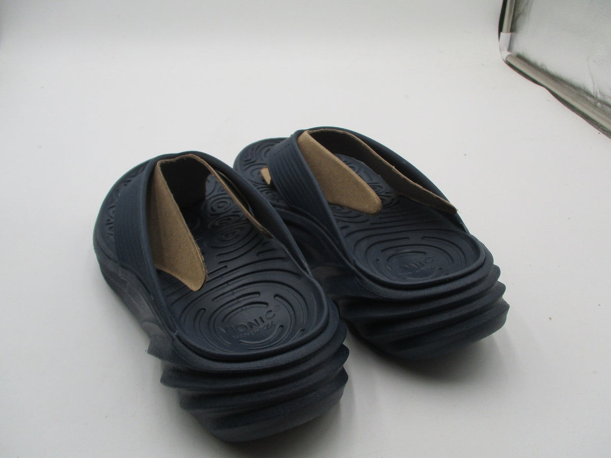 Vionic Tide RX Shoes Womens Size 6 Blue Arch Support Thong Sandals J0085S14018