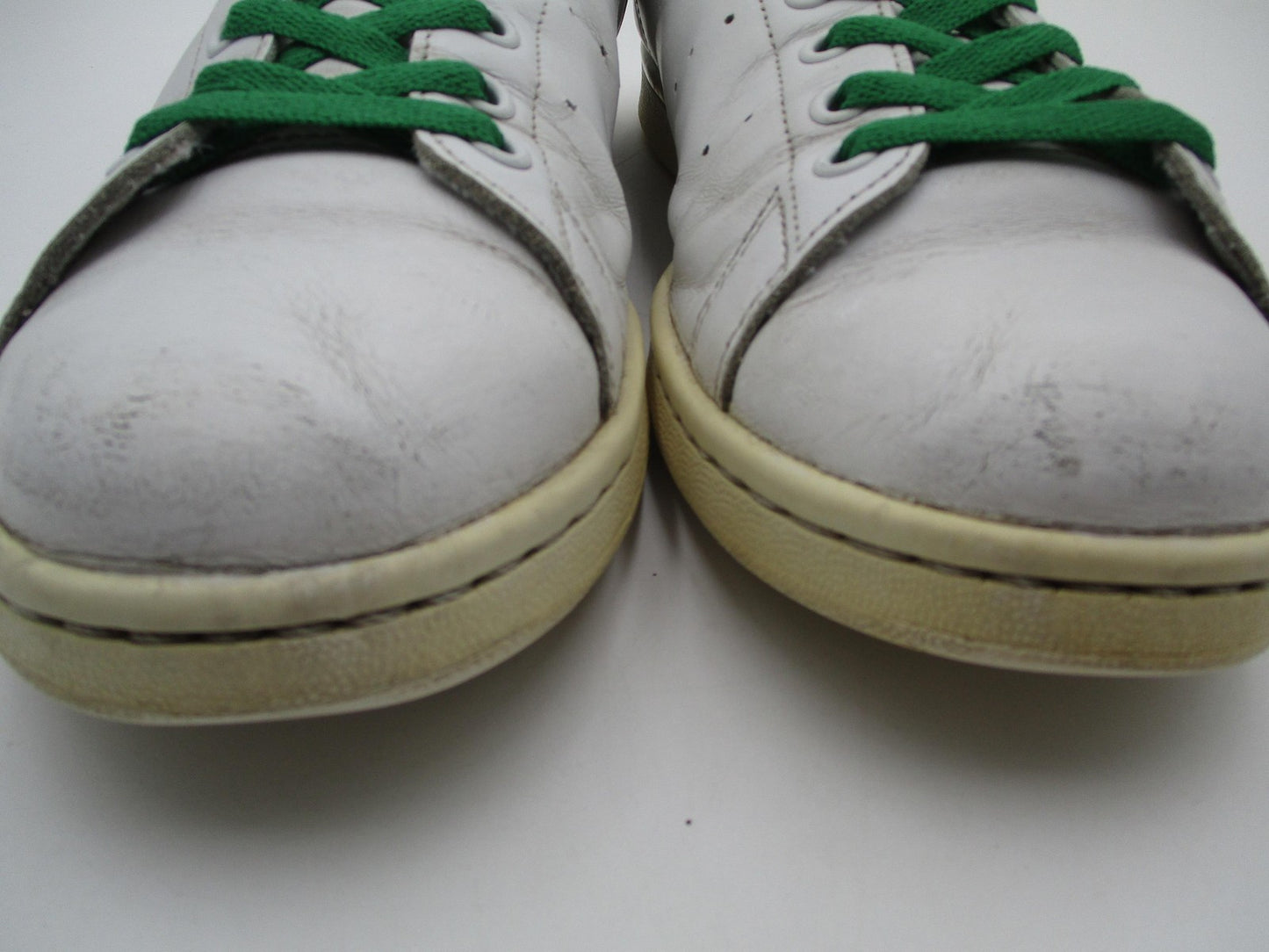 Adidas Stan Smith Shoes Mens Size 10 White Green Leather Tennis Sneakers M203242