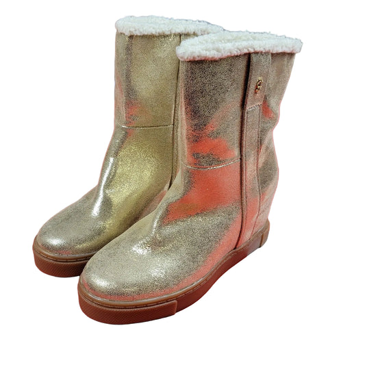 Juicy Couture Linn Boots Dusty Gold (Sz 6B)0