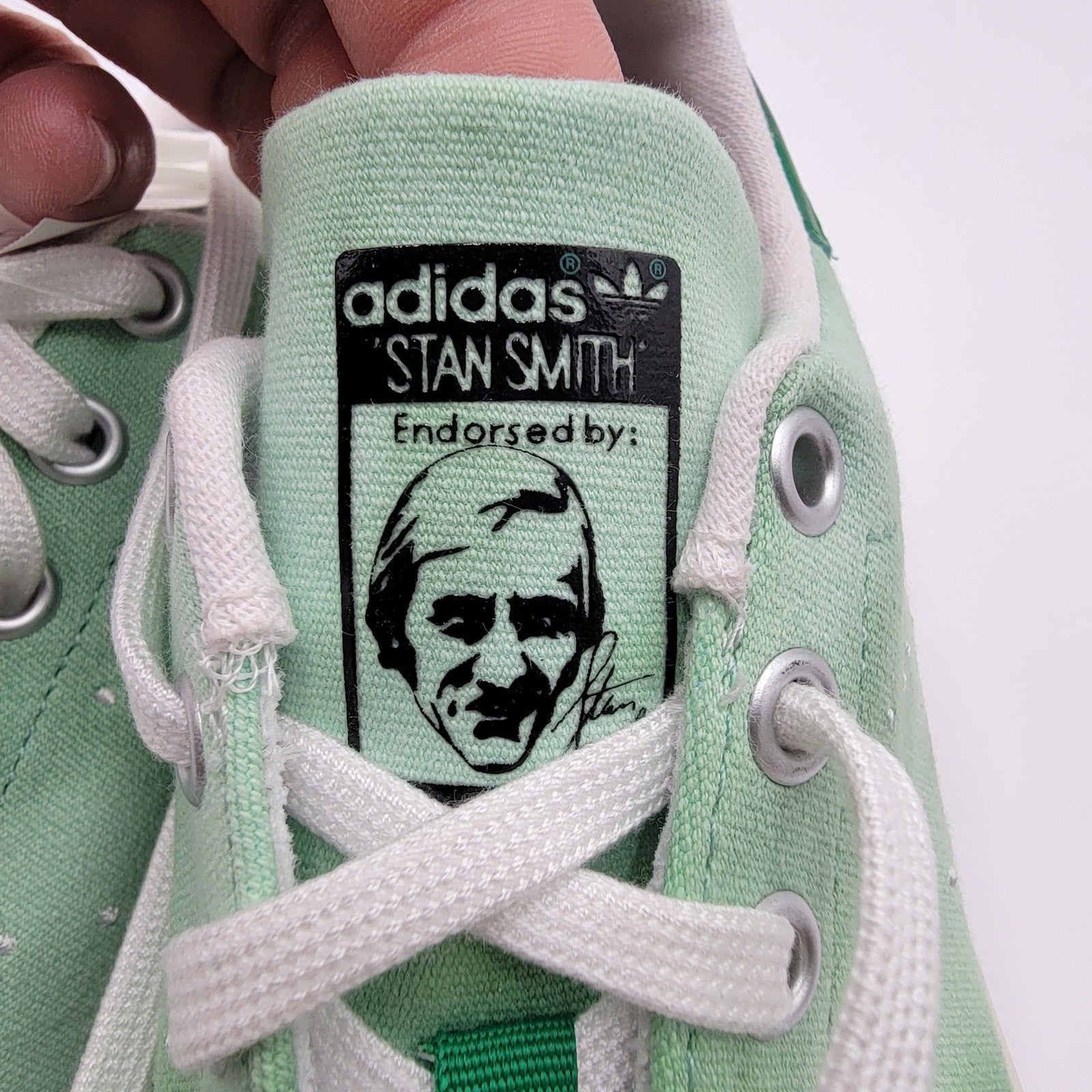 Adidas Pharrell x Hu Holi x Stan Smith 'Green' Sz 4.5M/6W4