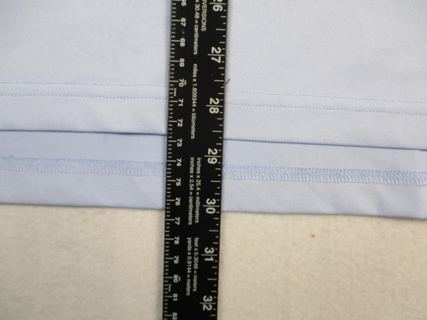 Dunning Golf Polo Shirt Mens XL Blue Coolmax Performance Sugar Foods New 13306