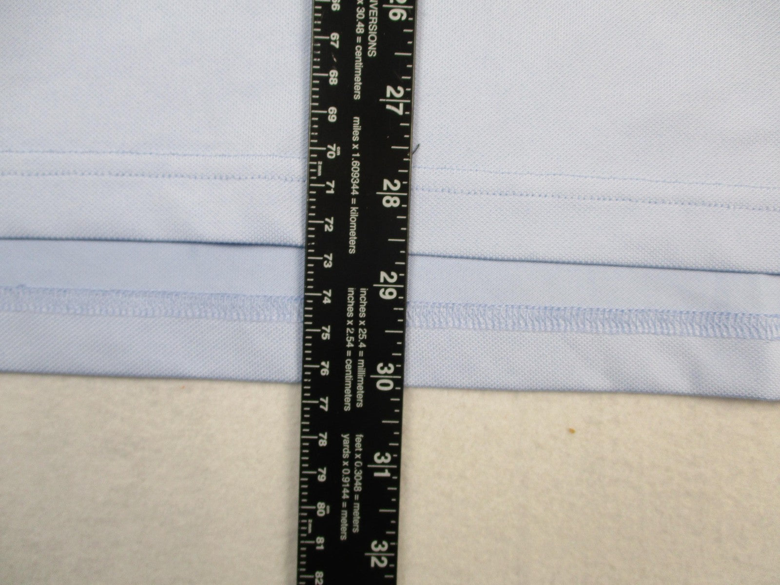 Dunning Golf Polo Shirt Mens XL Blue Coolmax Performance Sugar Foods New 13306