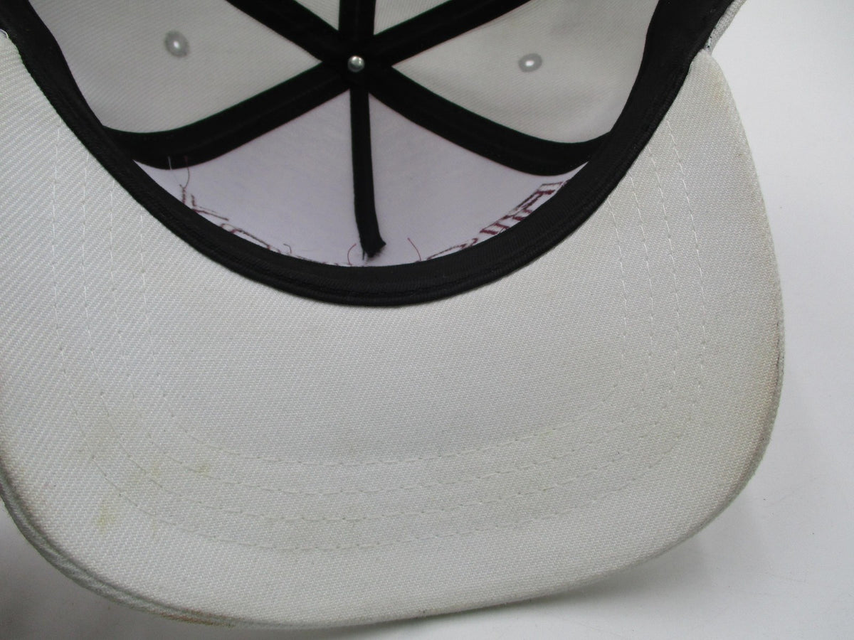 Crowns By Lids Hat Cap Snap Back Mens One Size White Rich Broke Boy Funny Slogan10