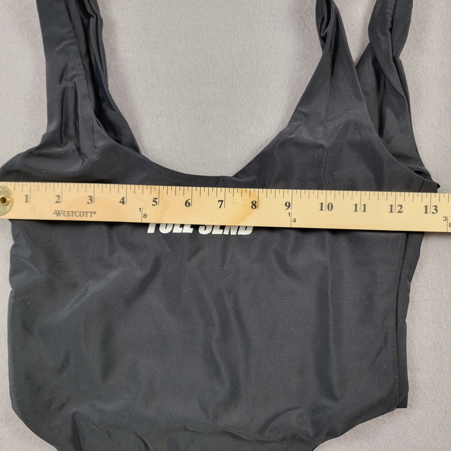 Full Send Women's One Piece Black Swimsuit  Size S