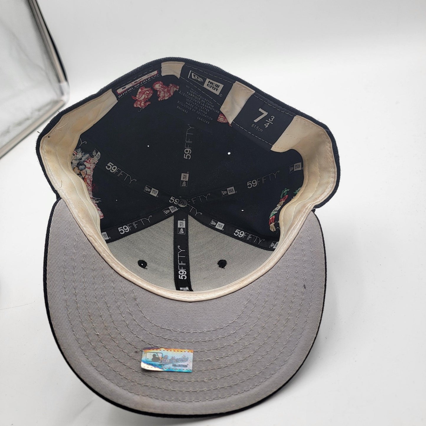 New York Yankees Hat Cap Fitted Mens 7 3/4 MLB Baseball Charlotte Tour New Era10