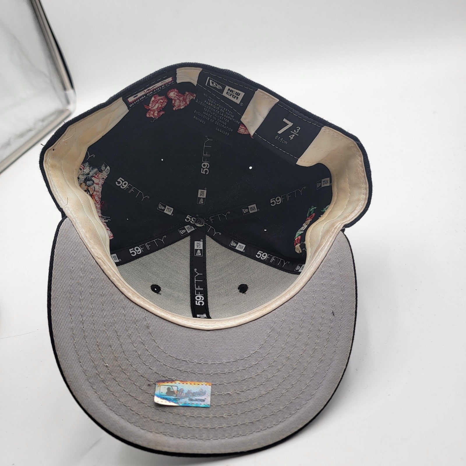 New York Yankees Hat Cap Fitted Mens 7 3/4 MLB Baseball Charlotte Tour New Era10
