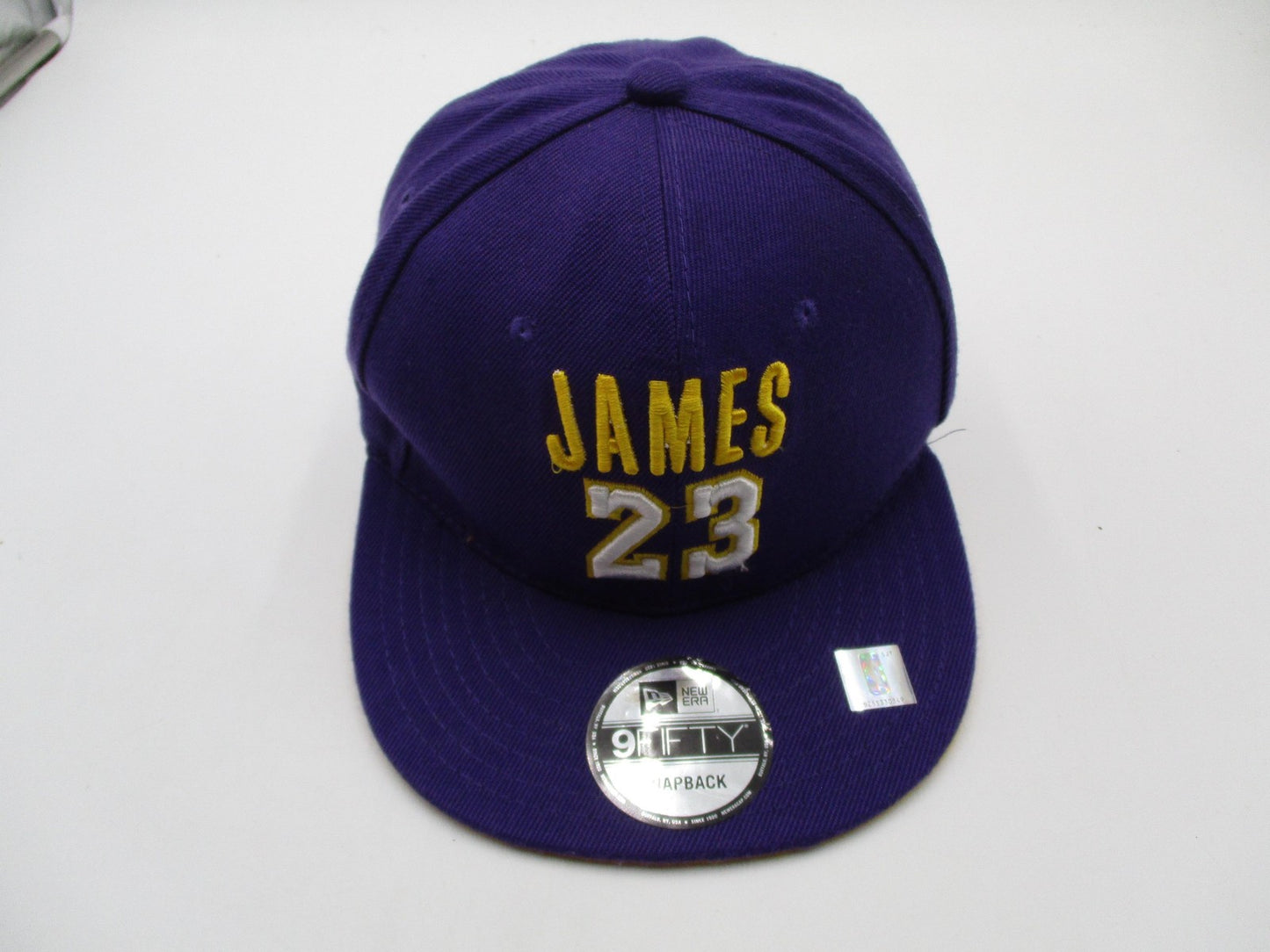 Los Angeles Lakers Hat Cap Snap Back One Size Purple NBA New Era James 239