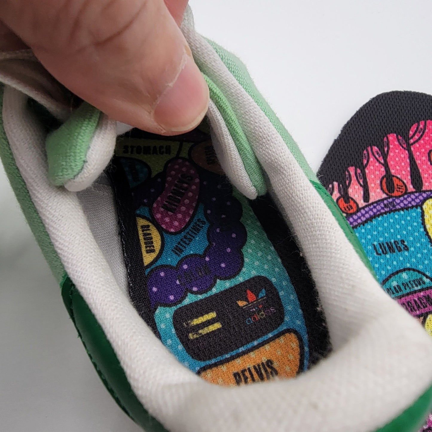 Adidas Pharrell x Hu Holi x Stan Smith 'Green' Sz 4.5M/6W7