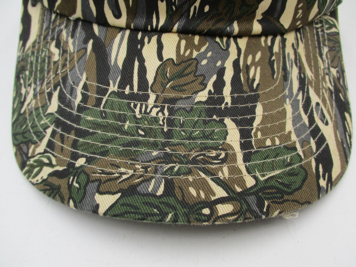 Cobra Hat Cap Snap Back Mens One Size Green Camo C&F Logo Twill Hunting2
