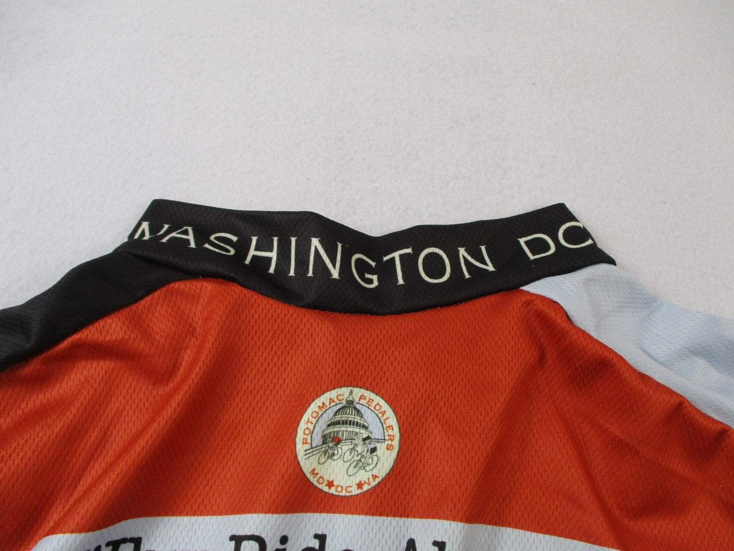 VOmax Potomac Pedalers Cycling Jersey Mens 4XL Washington DC Map Full Zip USA11