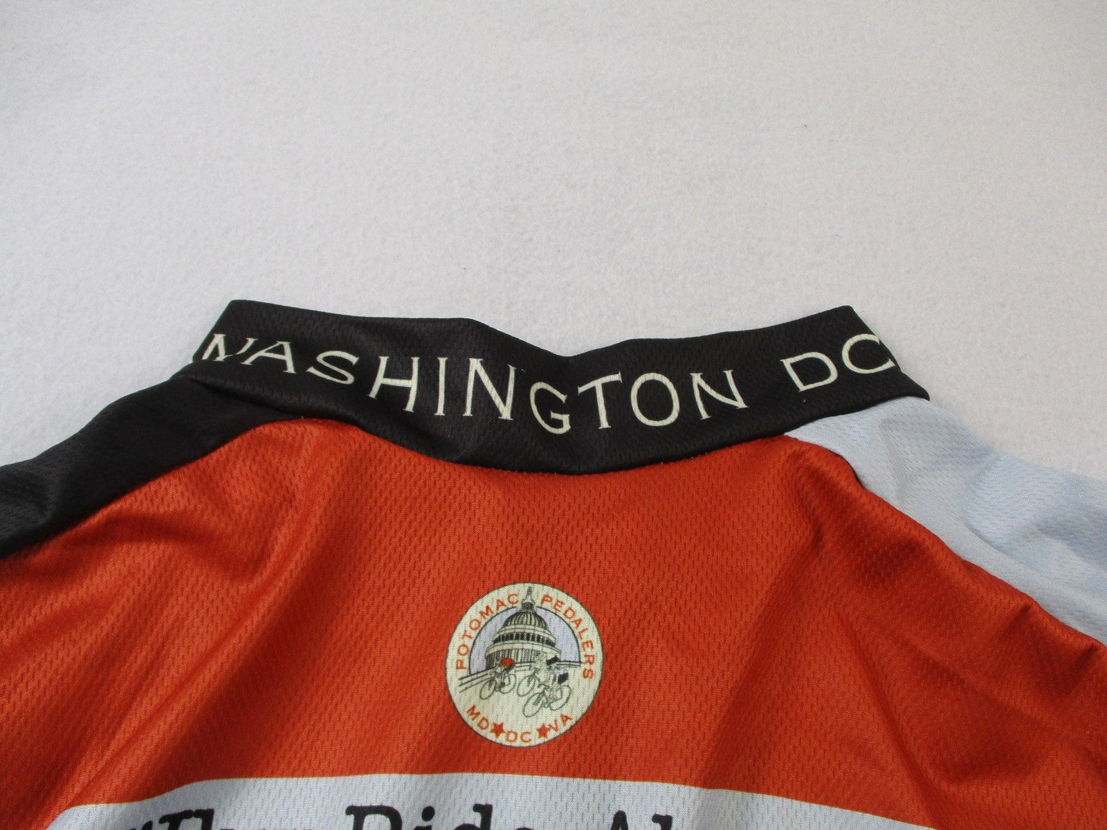 VOmax Potomac Pedalers Cycling Jersey Mens 4XL Washington DC Map Full Zip USA11