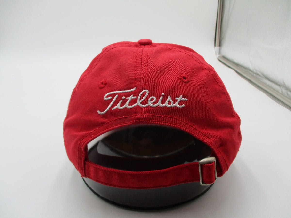 St. Louis Cardinals Hat Cap Strap Back One Size Red MLB Baseball Mens Titleist7