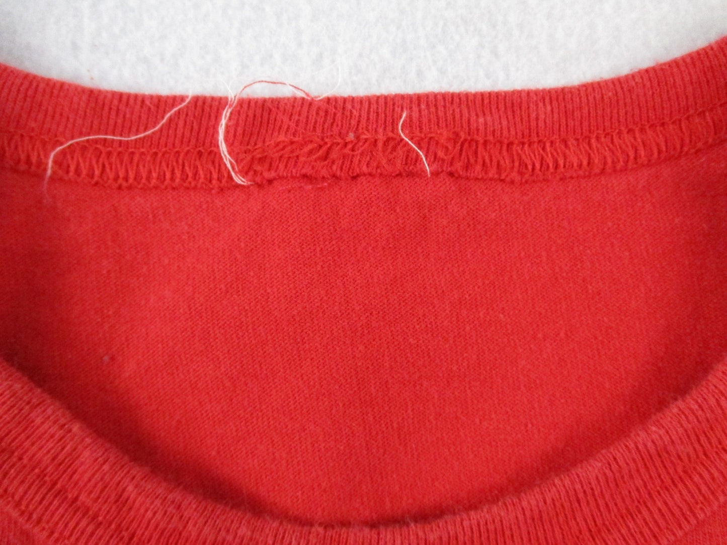 Champion Shirt Mens XL Red Script Logo Graphic Tee Short Sleeve Cotton Top3