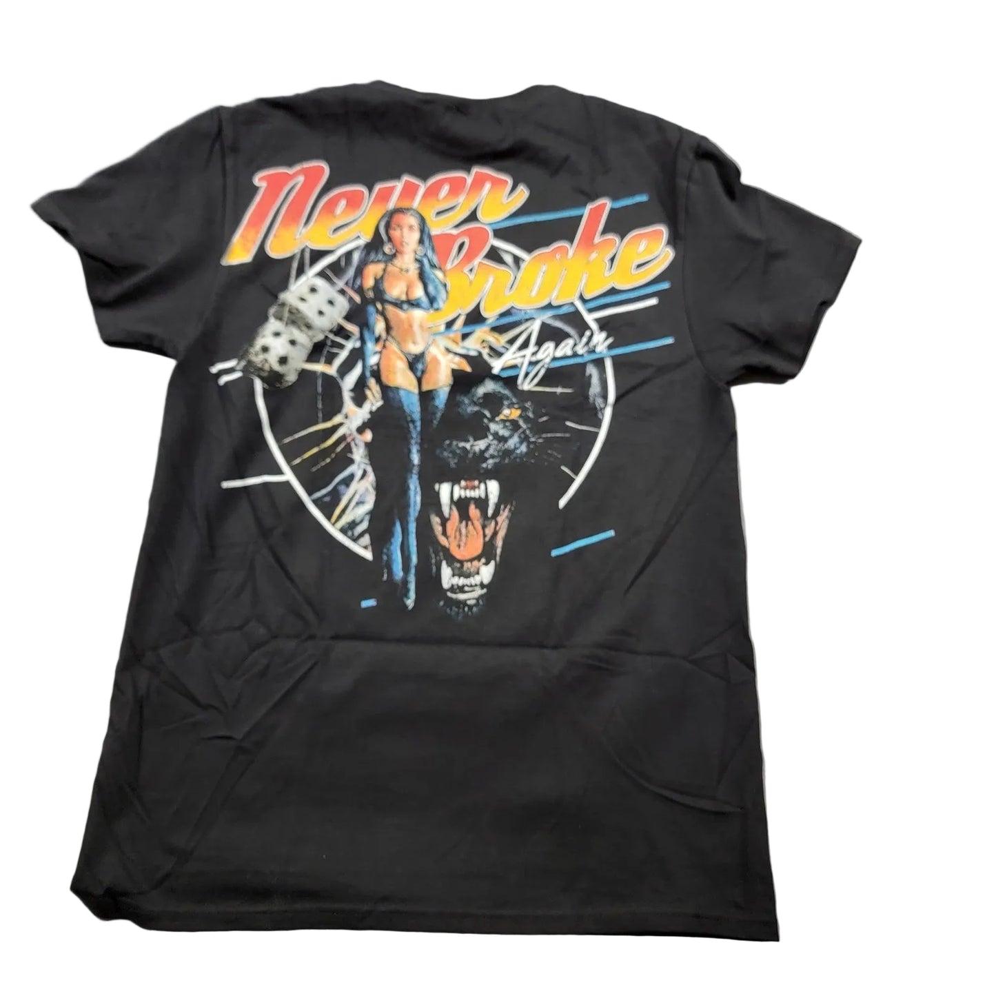 Young Boy Never Broke Again American Champ Tshirt Black Sz M0