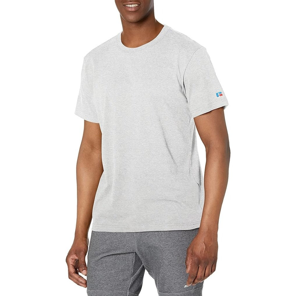 Russell Athletic Men's Short Sleeve TShirt Heather Grey Sz M0