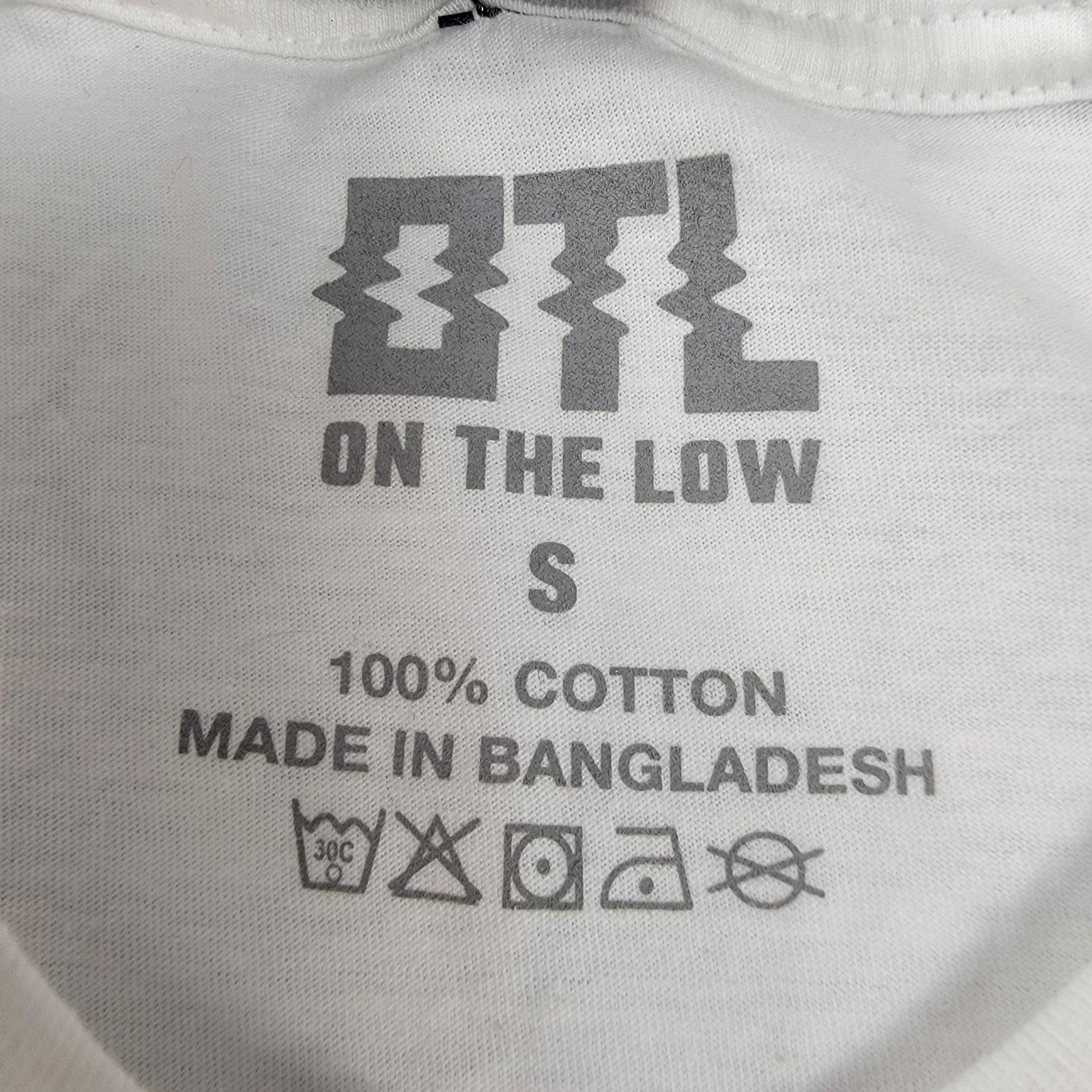OTL On The Low Shirt Unisex Small White No Mames Güey Graphic Tee New Cotton 6303