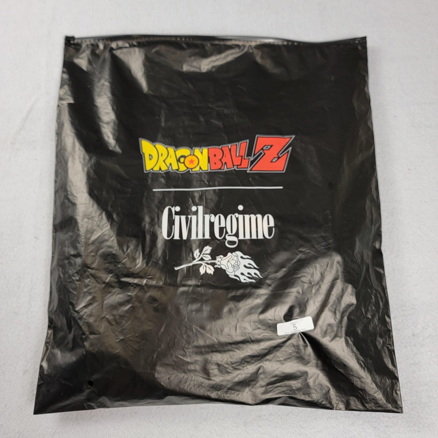 Dragon Ball Z Civil Regime Shirt Mens Large Black Android 16 Oversized Tee New3