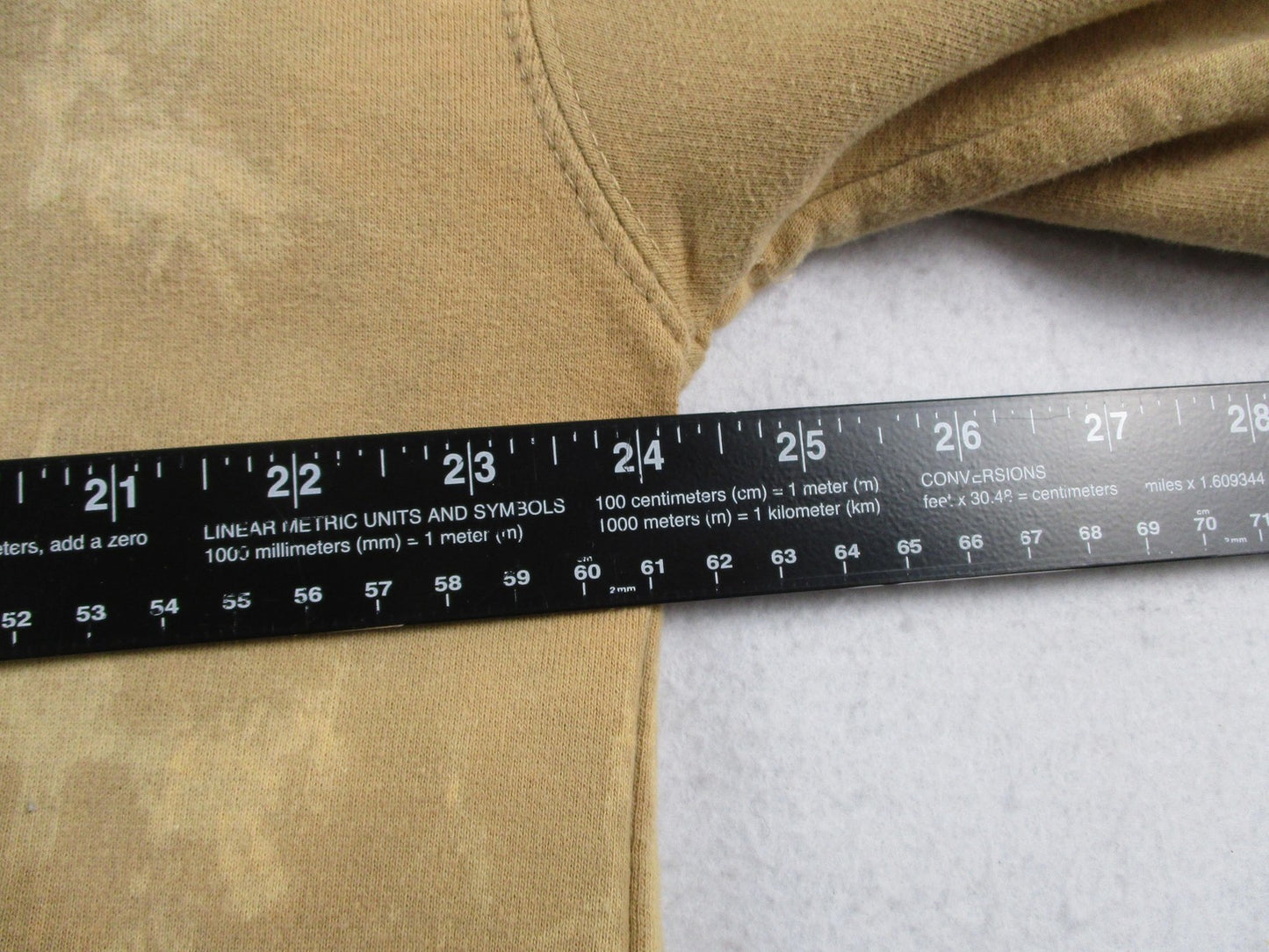 Independent Trading Hoodie Mens Large Beige Fleece Sweatshirt Stick To Your Guns11