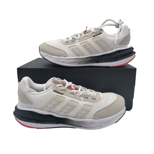 Adidas Astrastar Cloudfoam Men’s Running Shoes White Beige Size 7.5 JQ44790