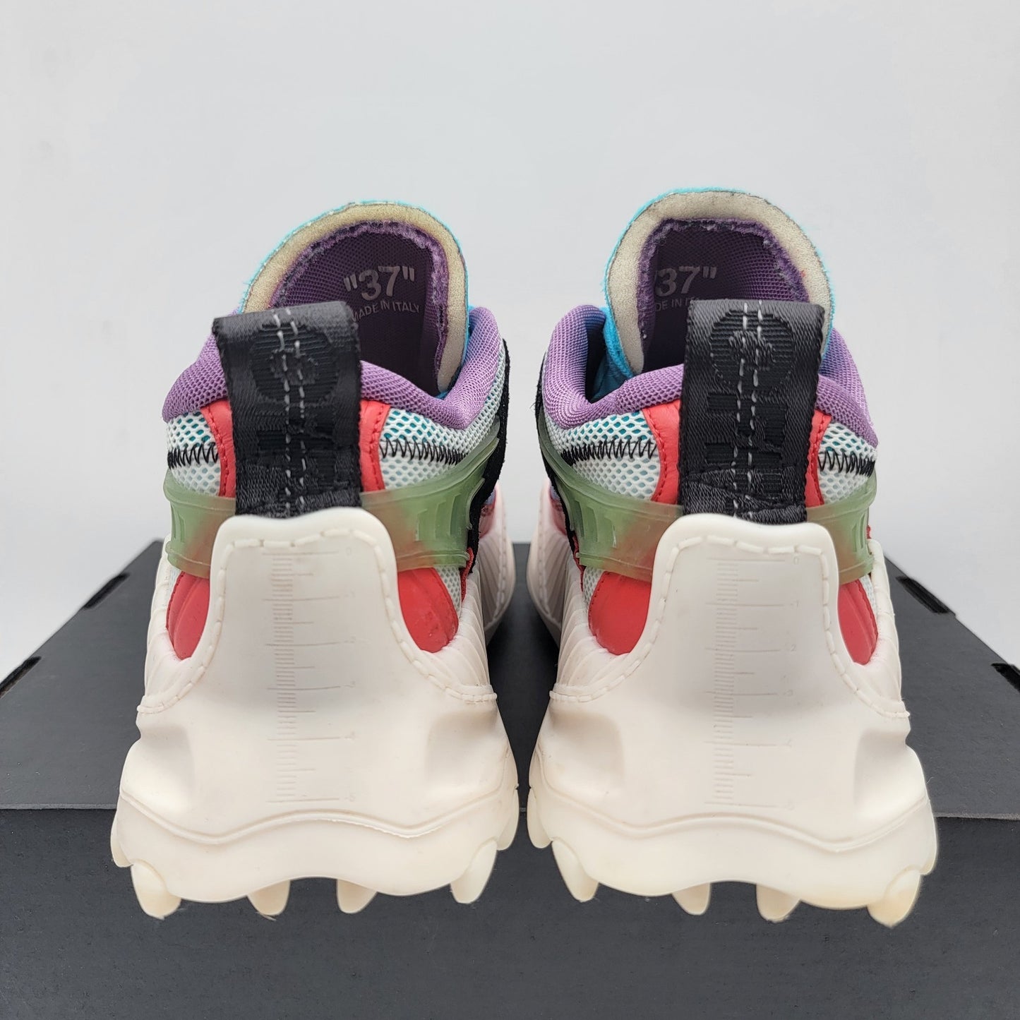 Off White ODSY 1000 RED MULTICOLOR size 37 OWIA180S20FAB001 8418