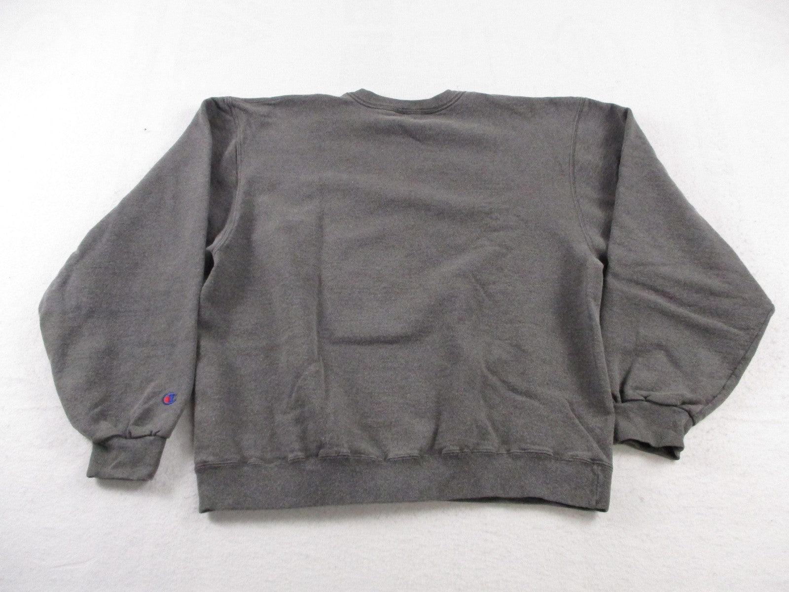 Vintage Champion Sweatshirt Mens Large Gray Fleece Pullover Crewneck Logo1
