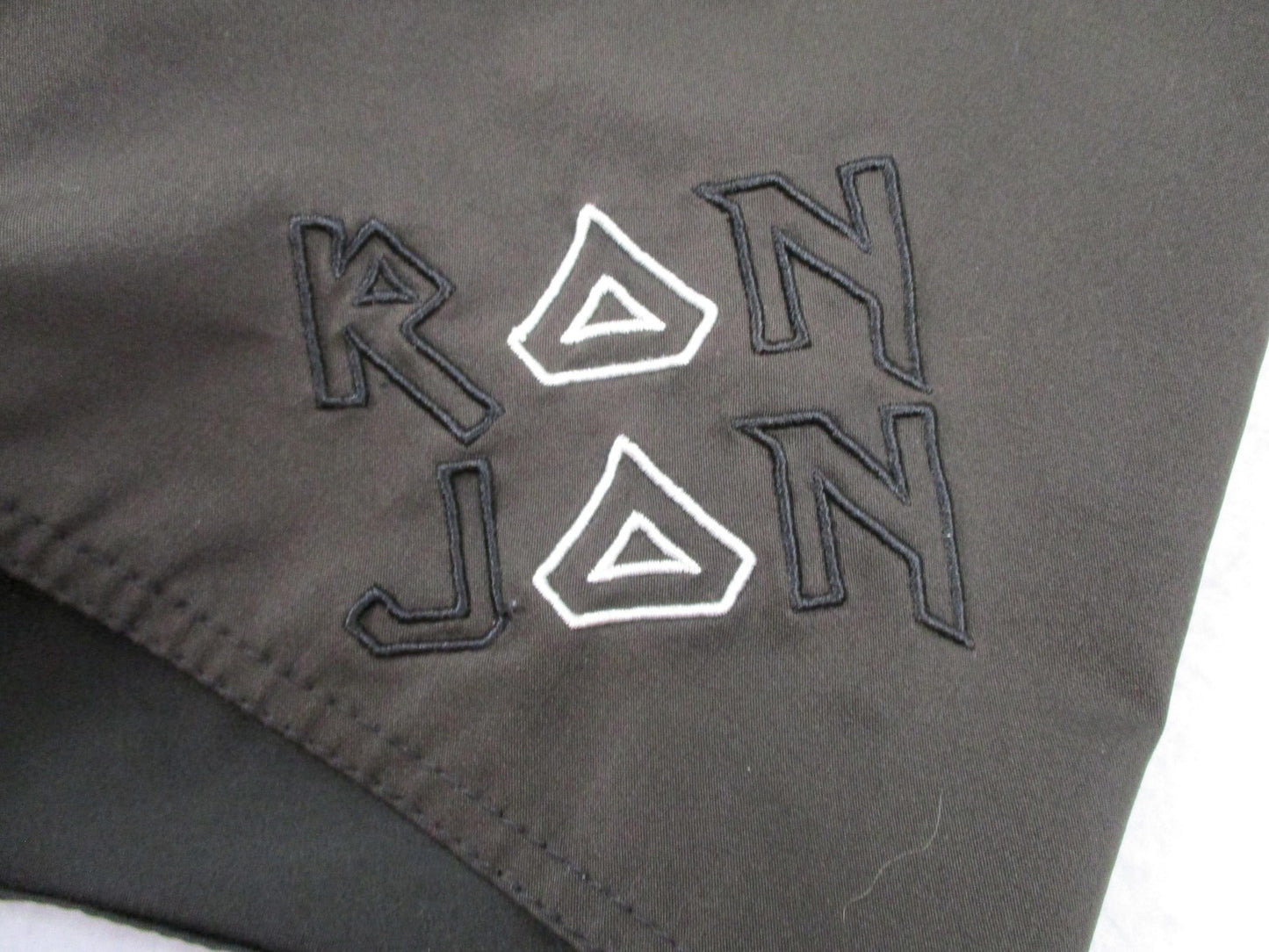 Ron Jon Surf Shop Board Shorts Mens Size 34 Black Quick Dry Surf Swim Trunks2