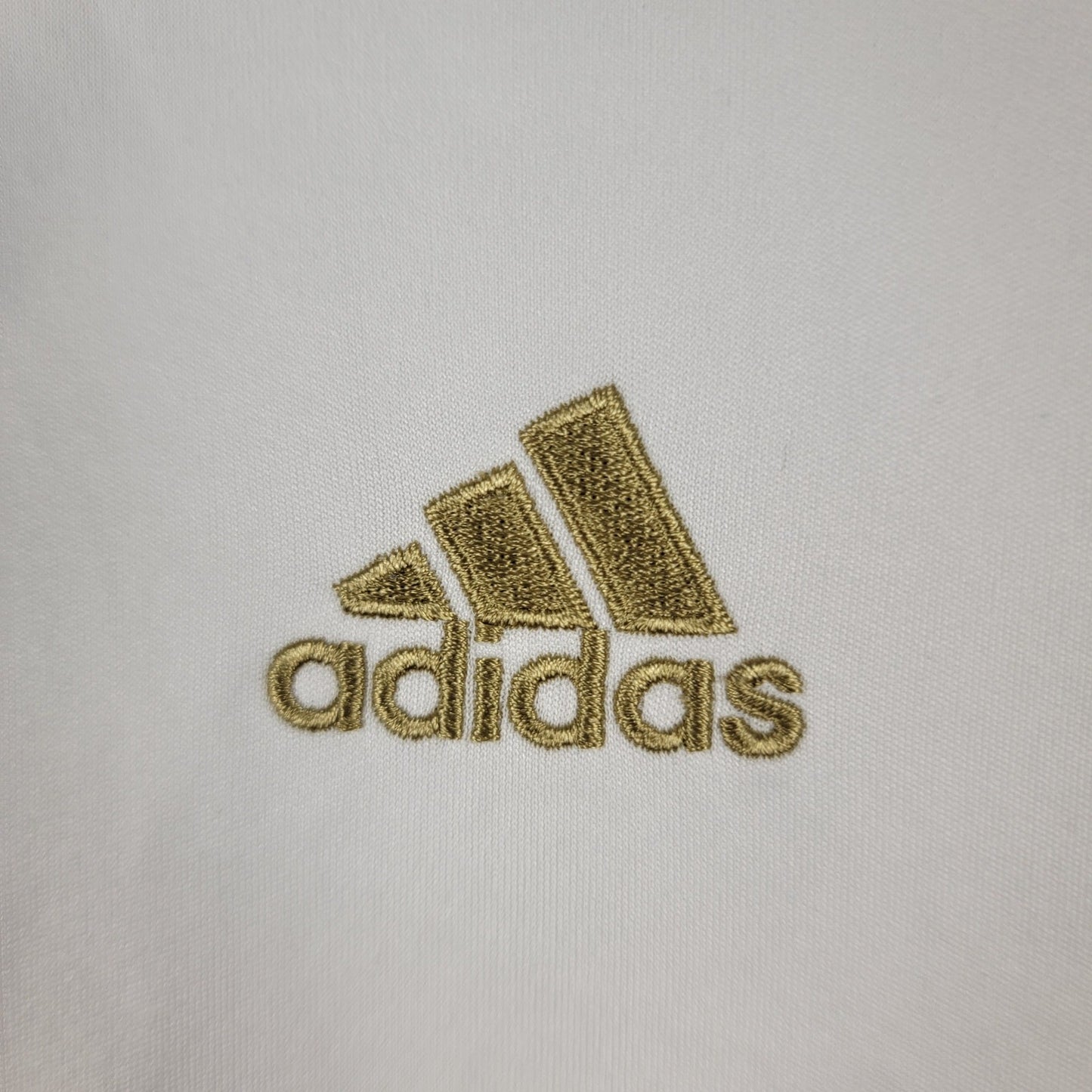 Adidas Climacool Burlingame Soccer Jersey #16 White Gold XS