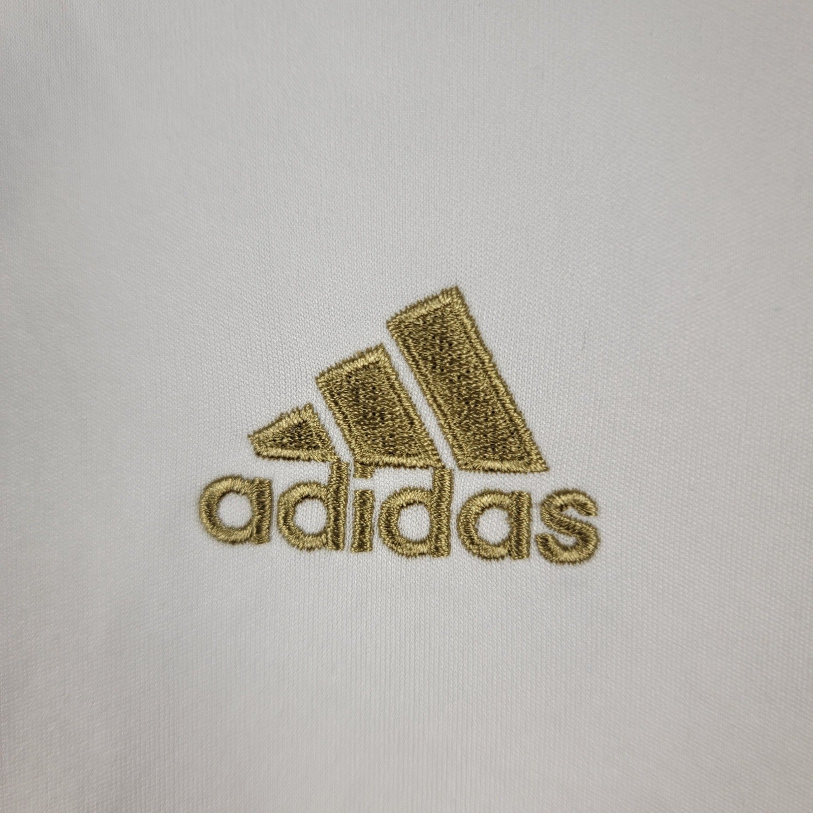 Adidas Climacool Burlingame Soccer Jersey #16 White Gold XS