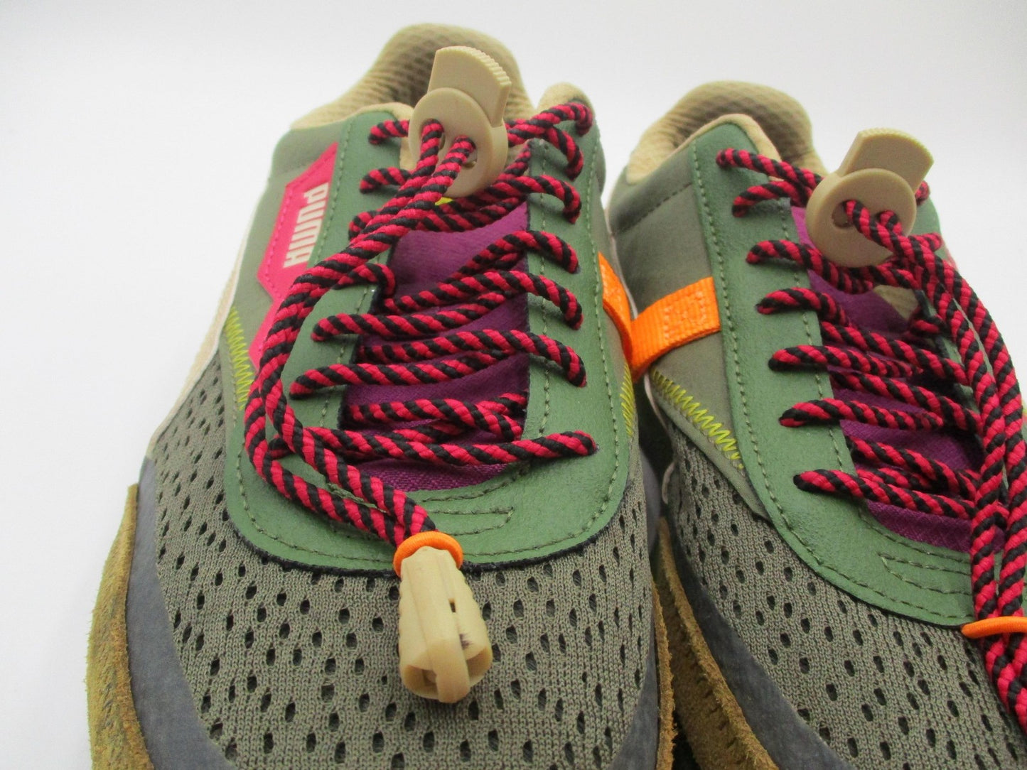 Puma Mens Size 8.5 Multicolor Suede Low Top Athletic Sneakers 38341901 (1S7)10