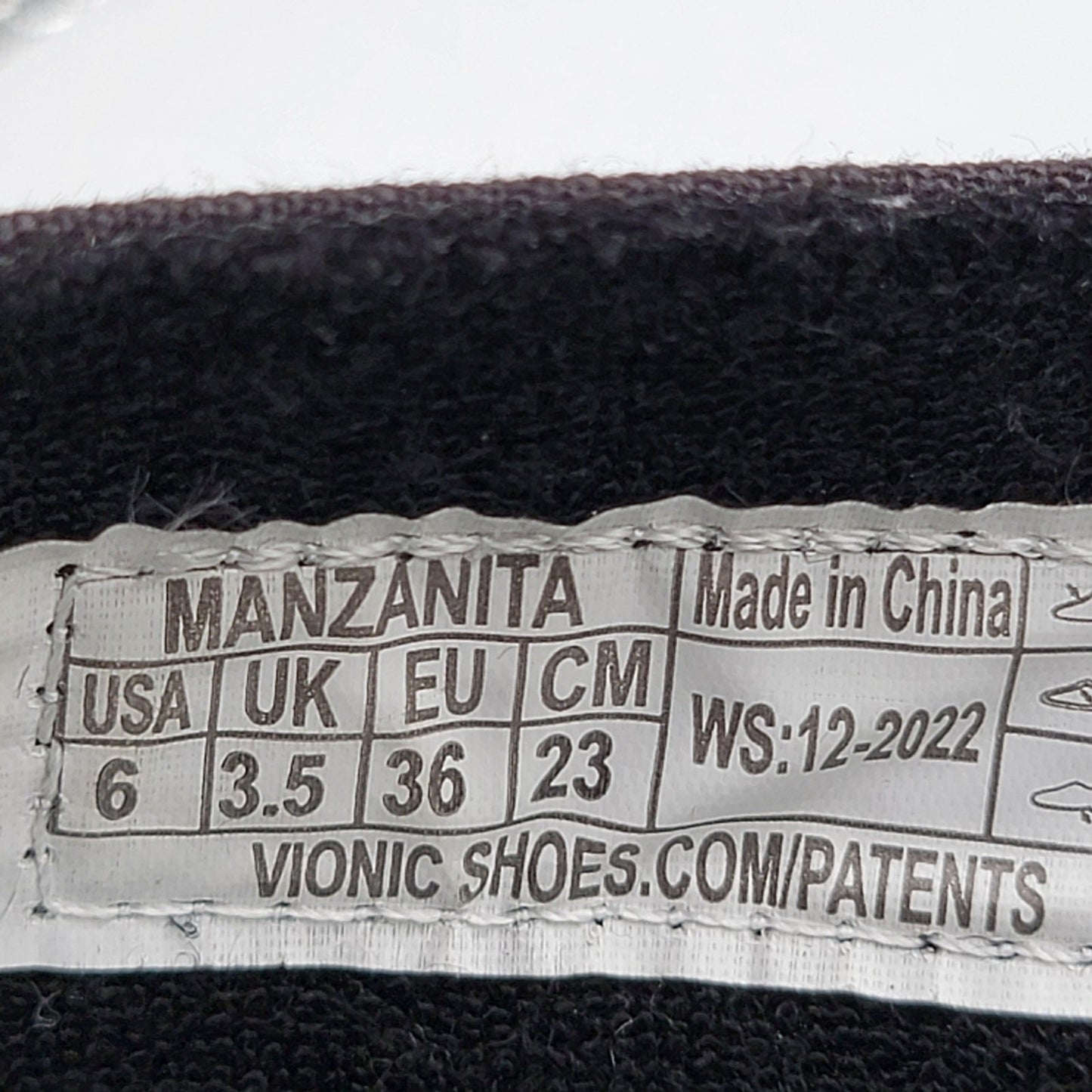 Vionic Beach Wmns Manzanita Linen Comfort Sneakers Sz 6 XL11990