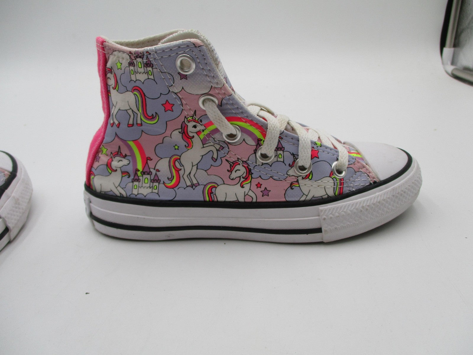 Converse Chuck Taylor All Star Shoes Kids 11.5 Unicorn High Top Sneakers 669107F3