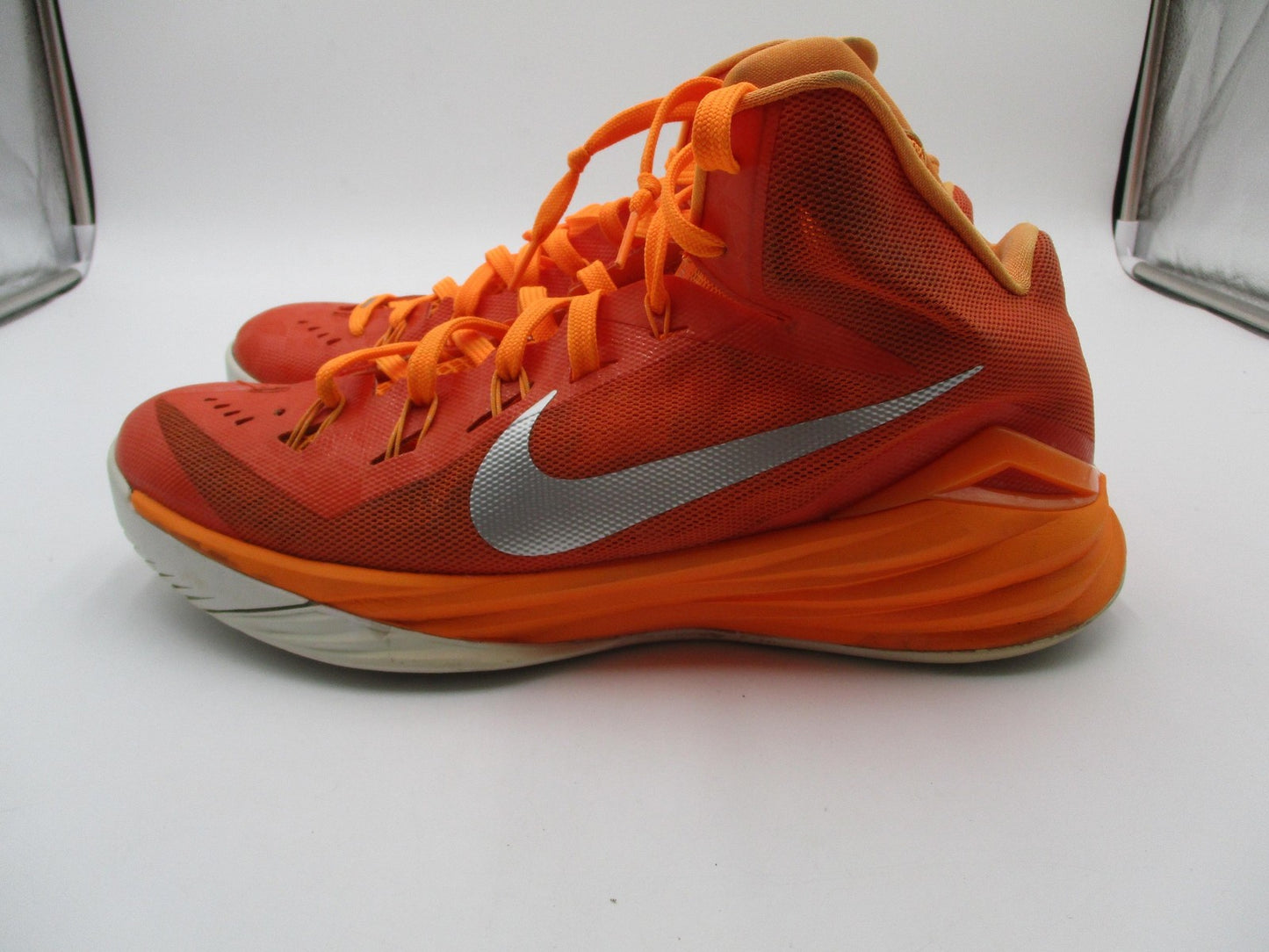 Nike Hyperdunk 2014 Shoes Mens Size 11.5 Orange Basketball Sneakers 653483-8085