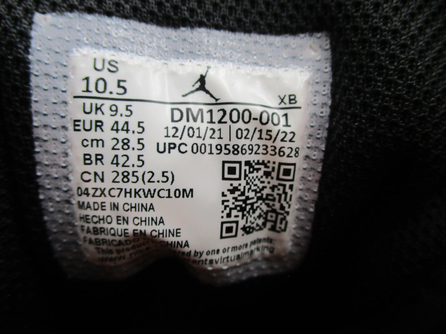 Nike Air Jordan 1 Mid SE 'Zen Master' Sneakers Mens Size 10.5 DM1200-001 1U415