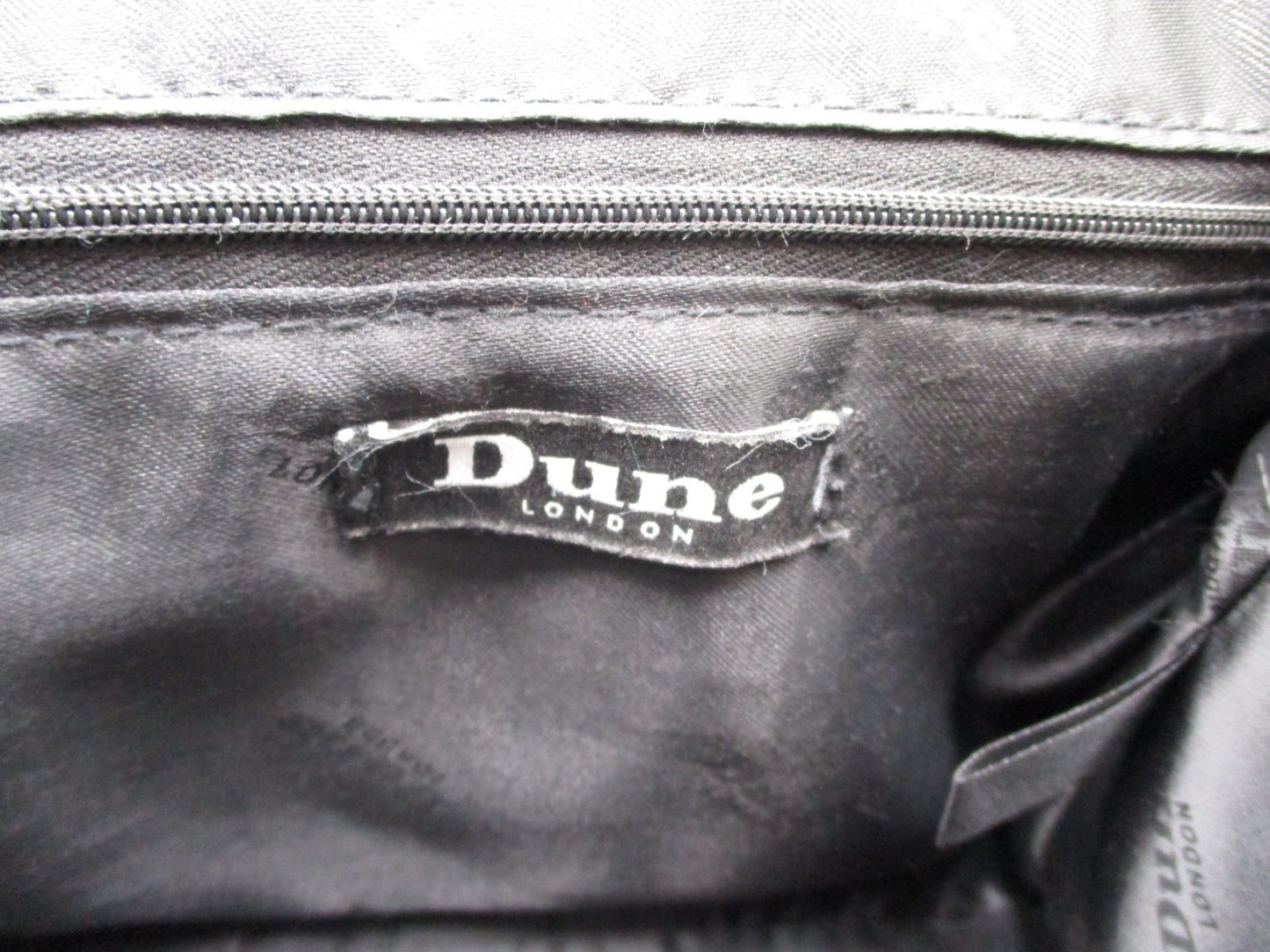 Dune London Black Floral Top Handle Satchel Purse Shoulder Bag Gold Hardware3