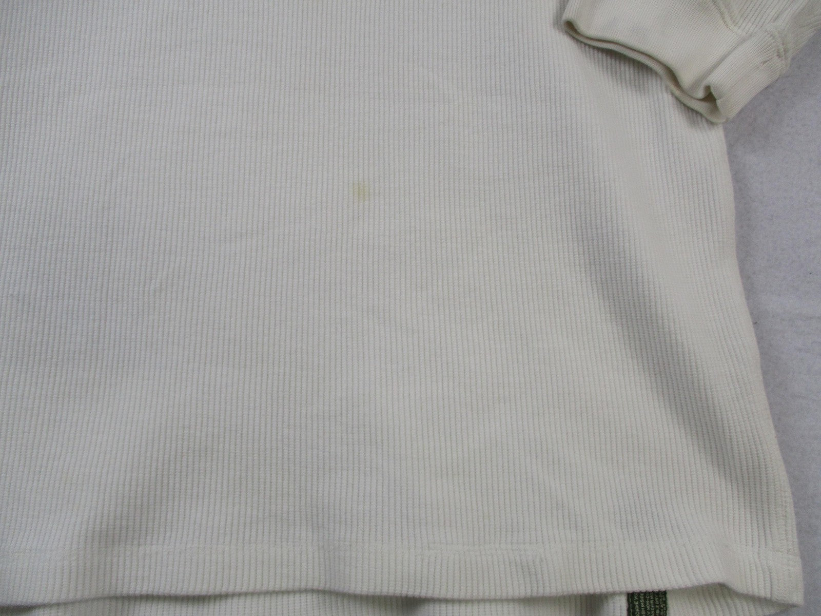 Enyce Shirt Mens 2XL White Camo Logo Thermal Waffle Knit Long Sleeve Tee