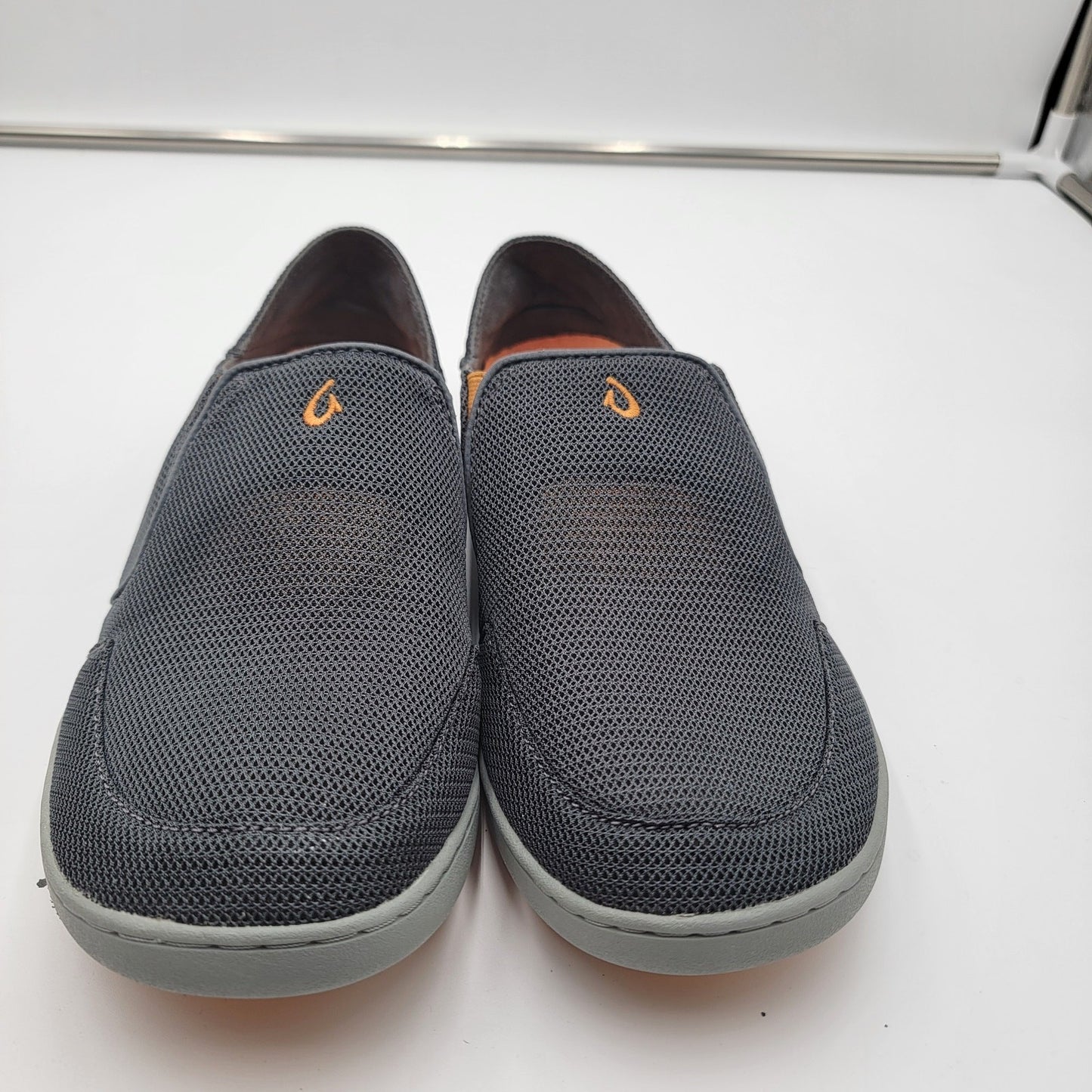 Olukai Men's Nohea Mesh SlipOn Shoes Men’s Grey Sneakers Size 82