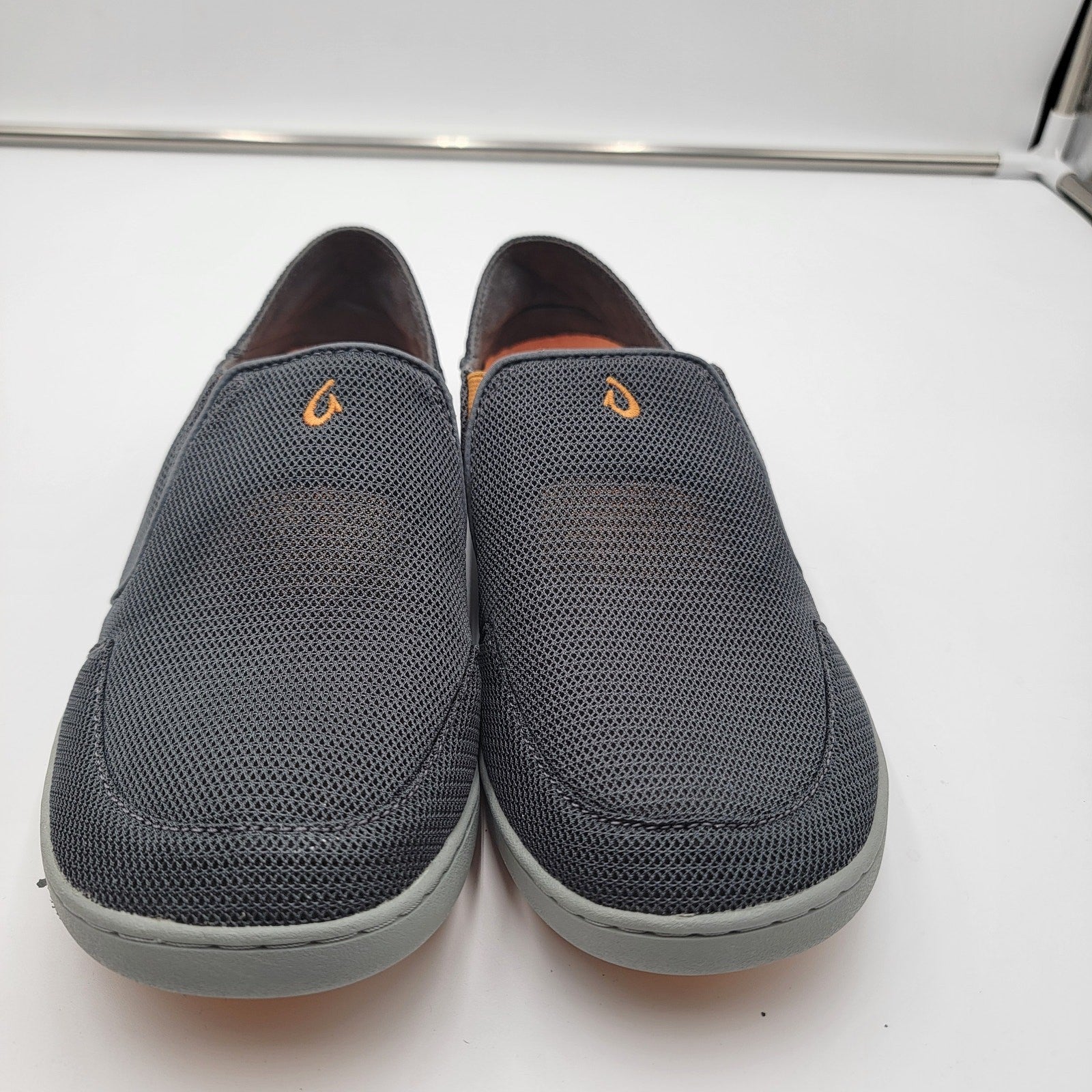Olukai Men's Nohea Mesh SlipOn Shoes Men’s Grey Sneakers Size 82