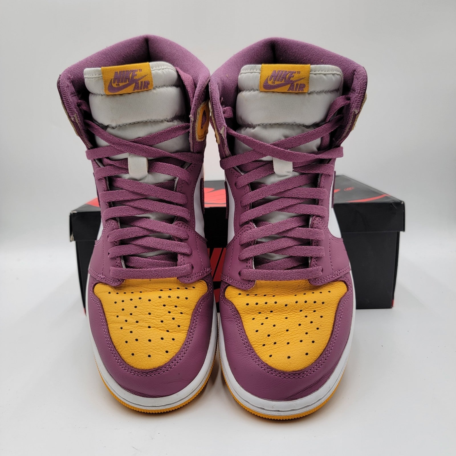 Air Jordan 1 Retro High OG Brotherhood 555088-706 Men's 11 OG All Preowned2