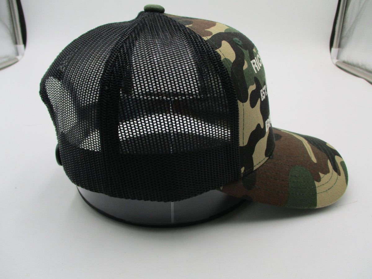 Lids Richboy Brokeboy Hat Cap Snap Back Mens One Size Camo Trucker Mesh RB 20247